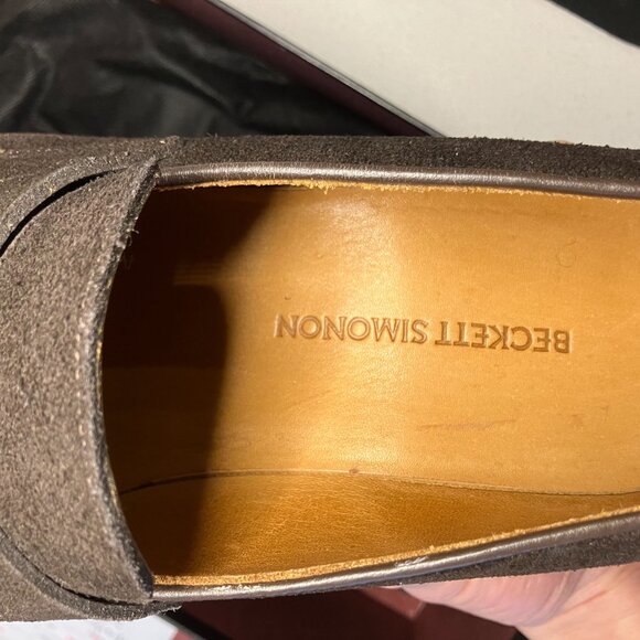 Beckett Simonon Roy Suede Loafers - Size 9US - Brown - Worn Twice main image 4